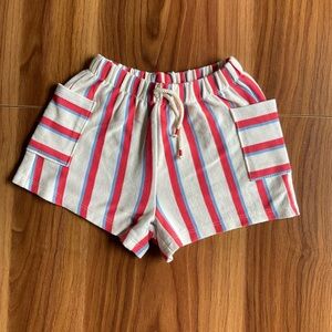NWOT Zara 3Y Striped Shorts